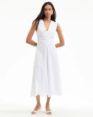 veronica beard julianna embroidered dress Veronica Beard | Dresses | New Veronica Beard Julianna Embroidered Dress In  White